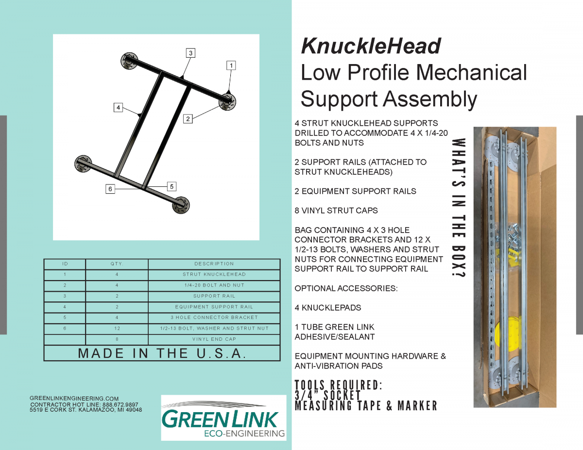 Technical Specs and Installation - Green Link Engineering